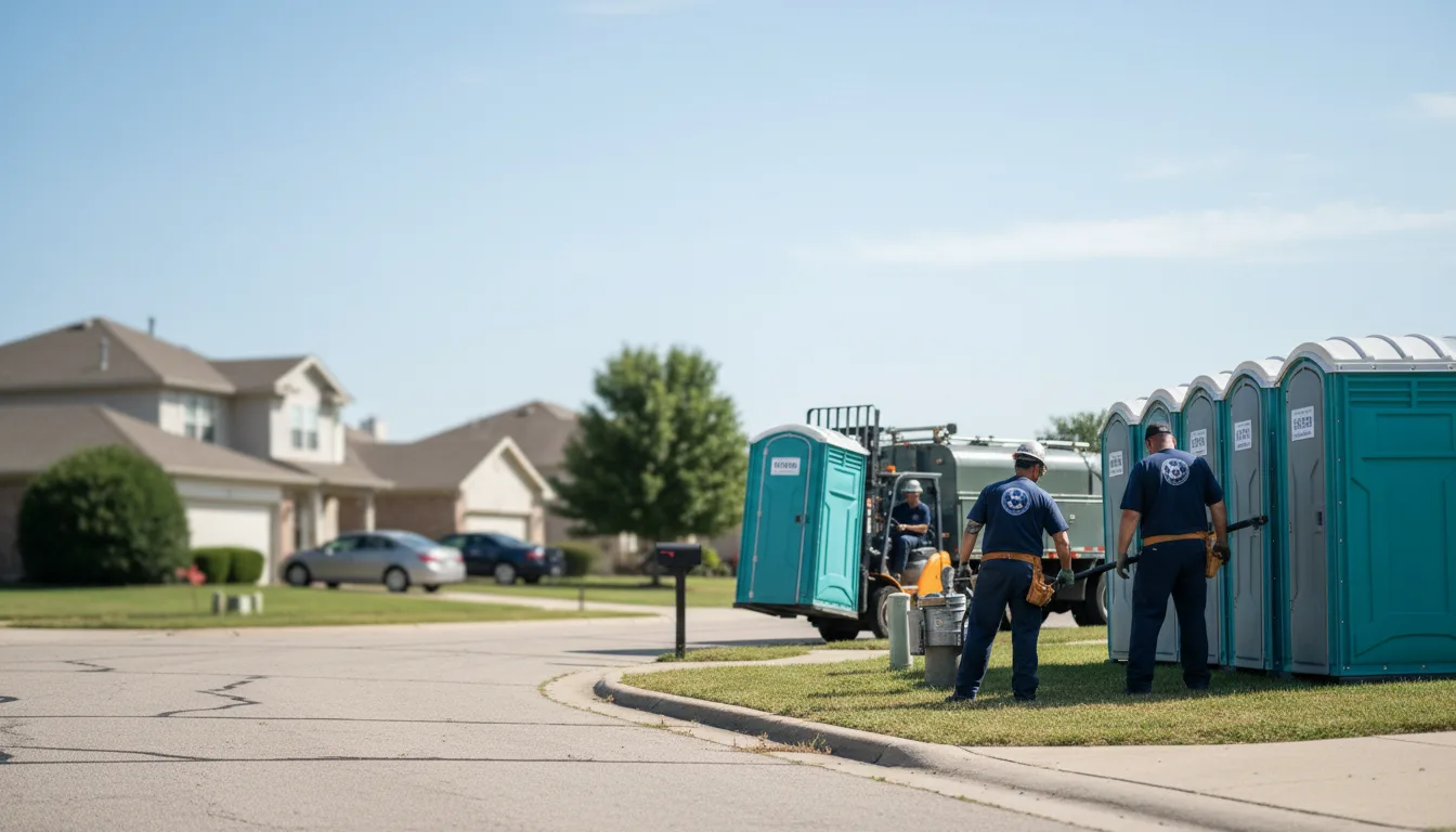 Porta Potty Rental in Morrison, OK near me